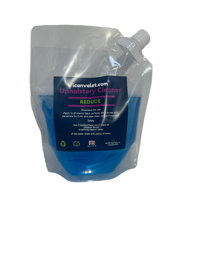 REDUCE - Upholstery Cleaner  Pouch, inc. lifetime Trigger with full 500ml Bottle