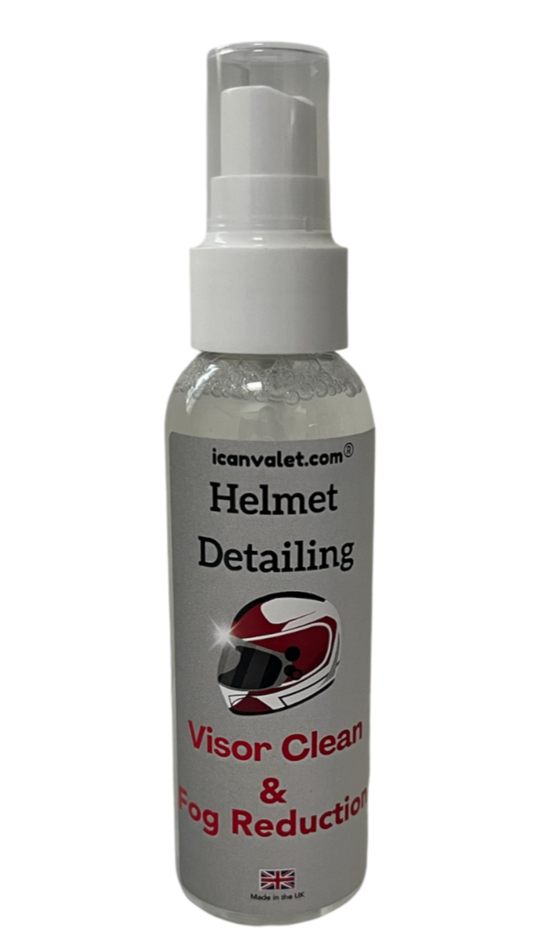 Motorcycle Helmet Visor Clean